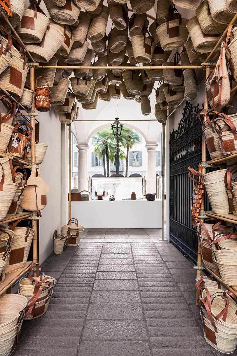 indoors shelf corridor building