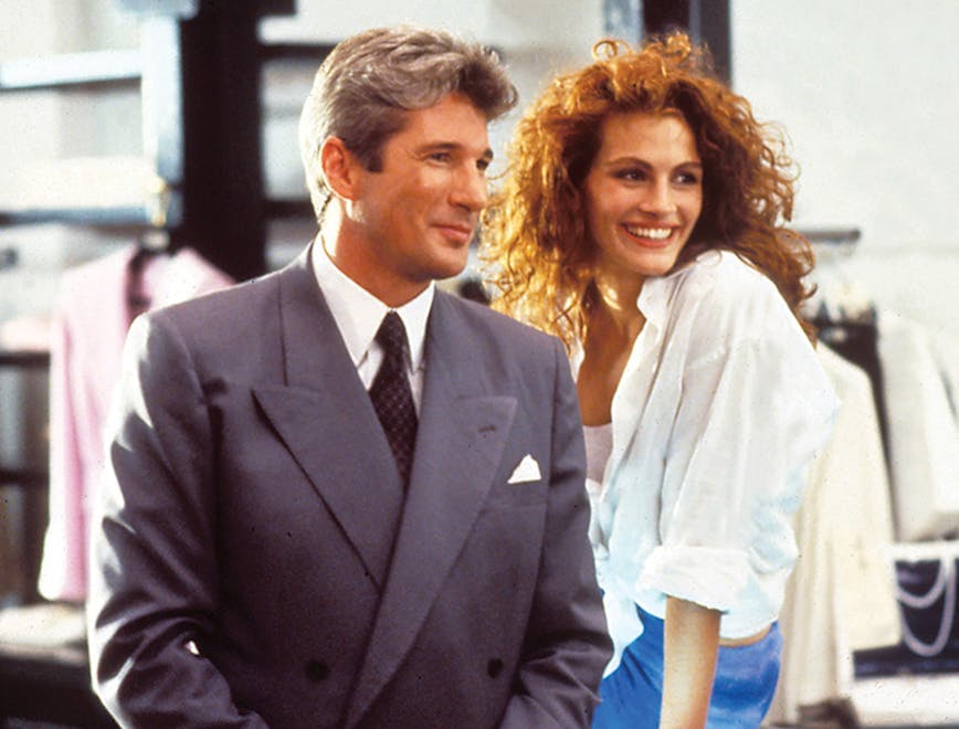 film television pretty woman richard gere julia roberts film stills personality 12372417 tie accessories accessory person suit coat overcoat clothing fashion premiere