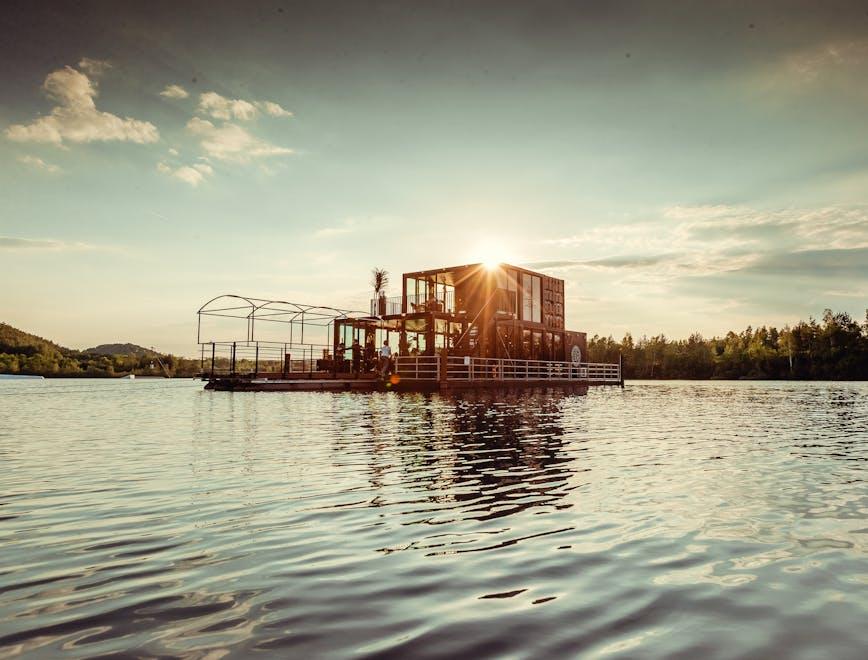 water waterfront pier dock port outdoors nature