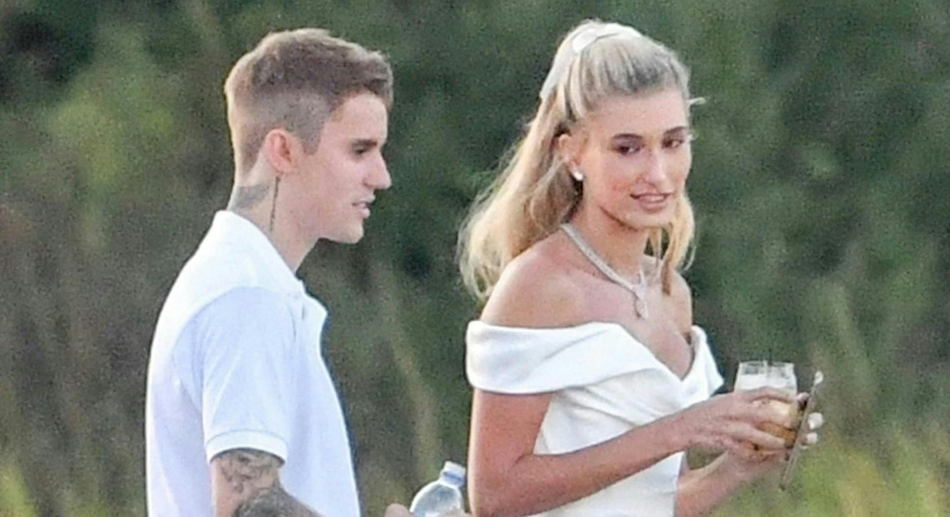 justin bieber, hailey baldwin, wedding, weekend, rehearsal dinner, arrival, guest, south carolina south carolina sc clothing person robe fashion blonde teen kid female gown wedding