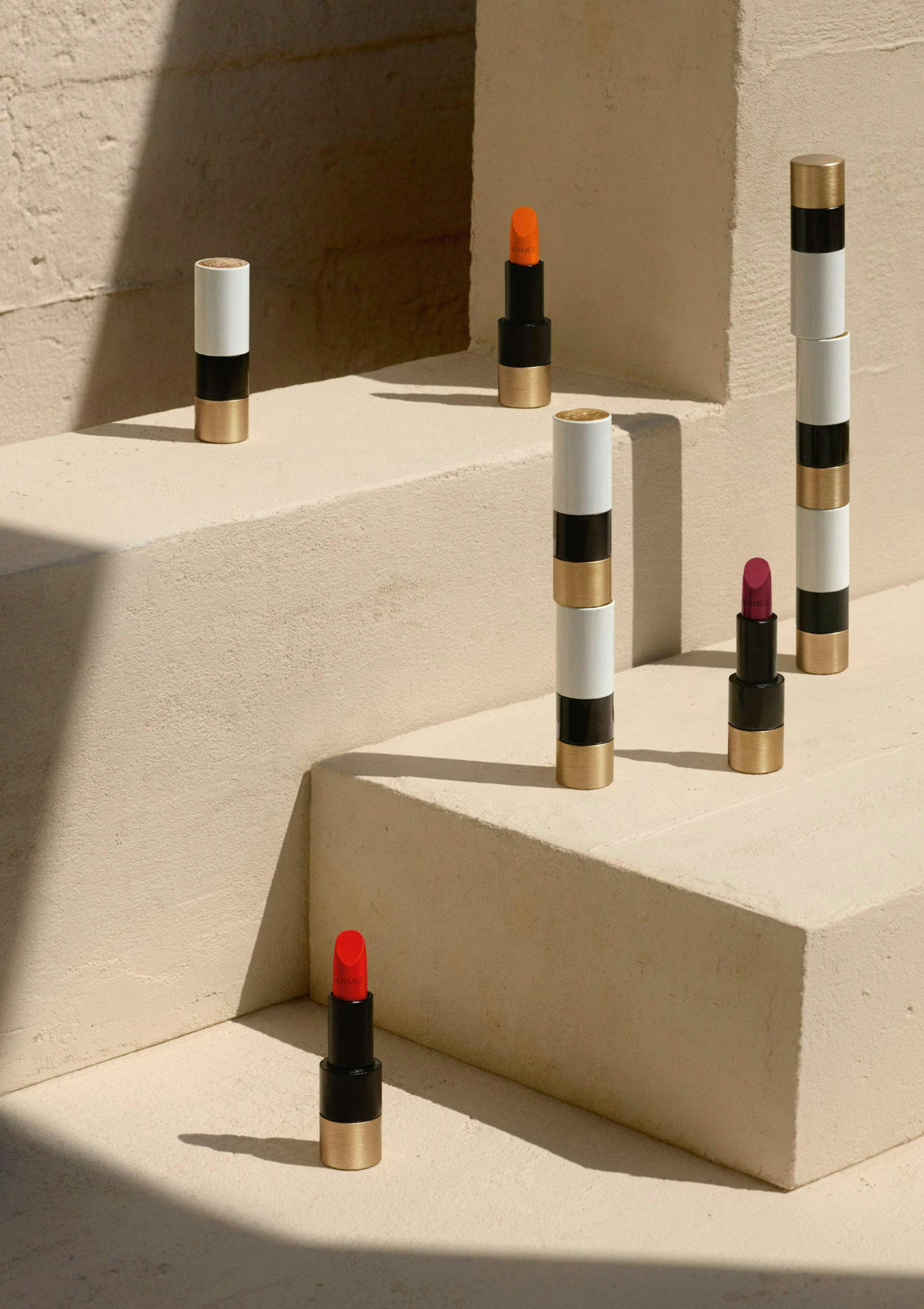 sink faucet lipstick cosmetics