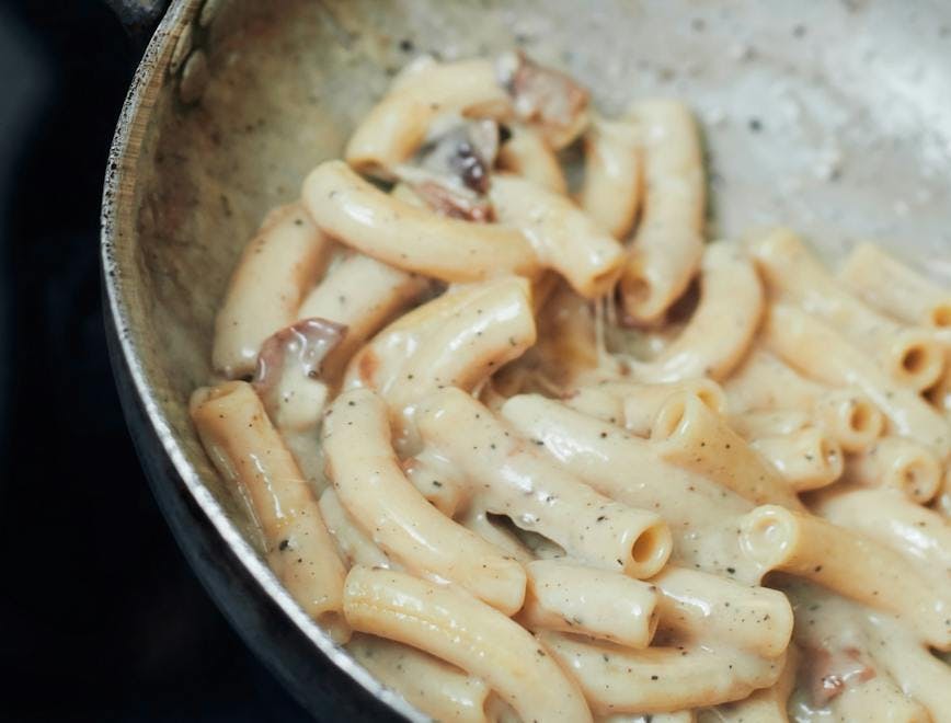 macaroni pasta food