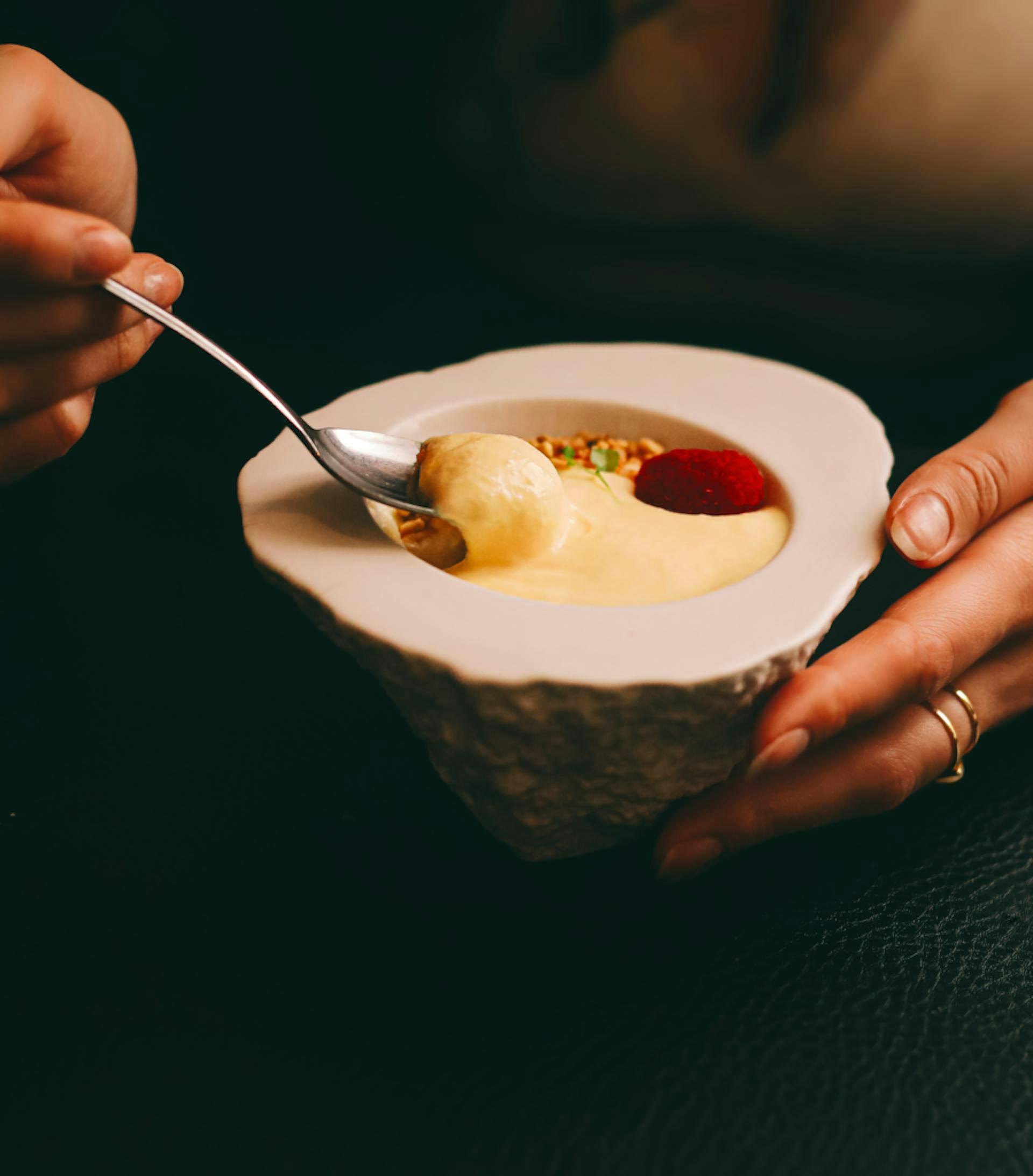 person human spoon cutlery