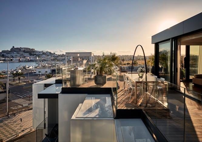 housing building balcony terrace