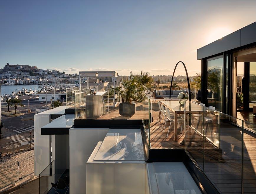 housing building balcony terrace