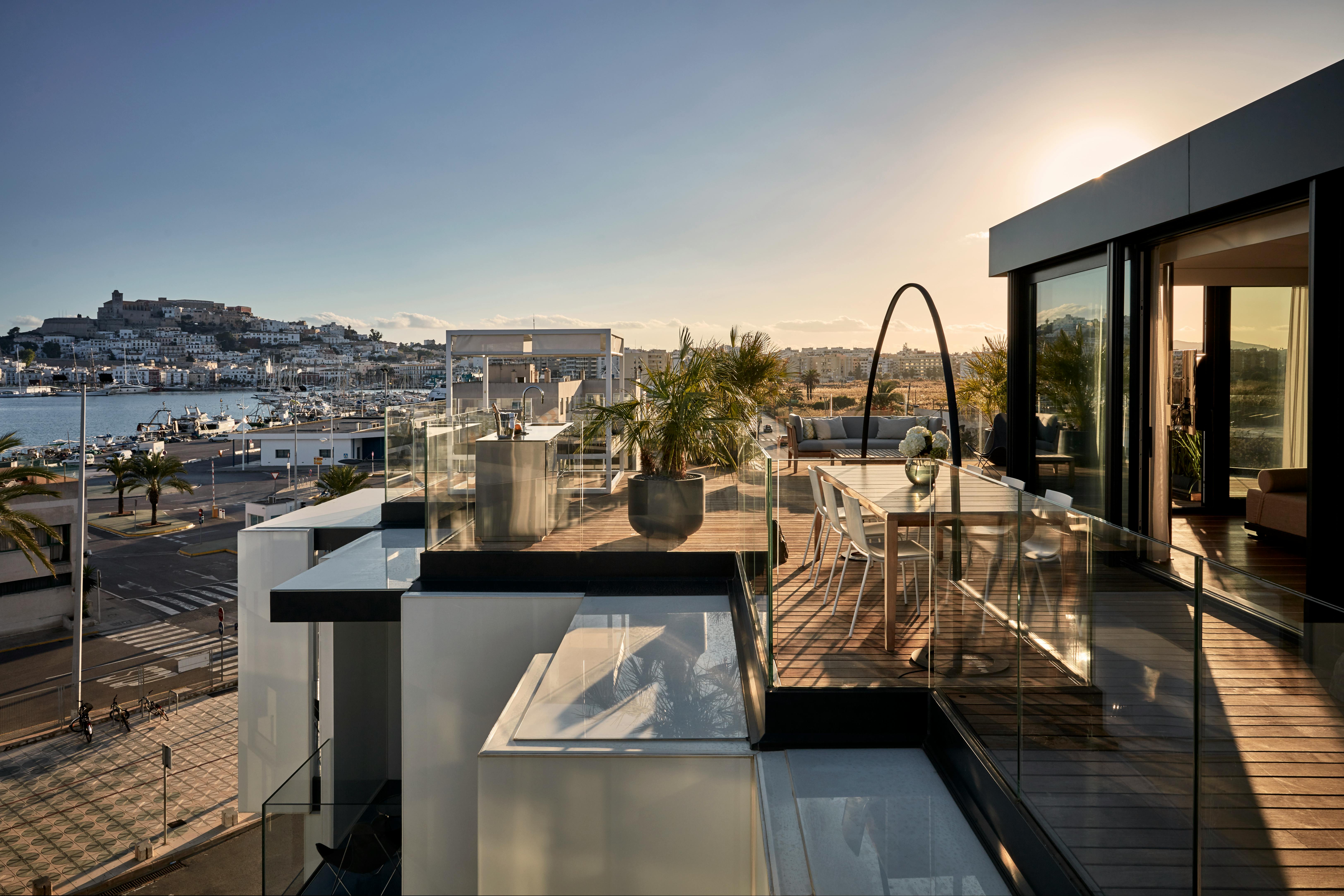 housing building balcony terrace