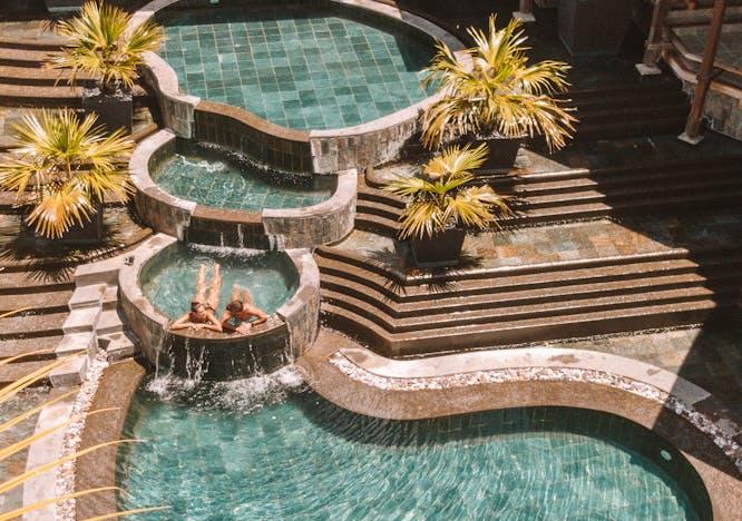 grand baie rivière du rempart resort hotel building water pool