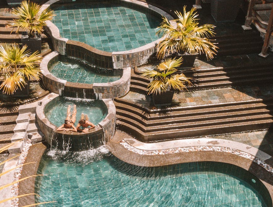 grand baie rivière du rempart resort hotel building water pool