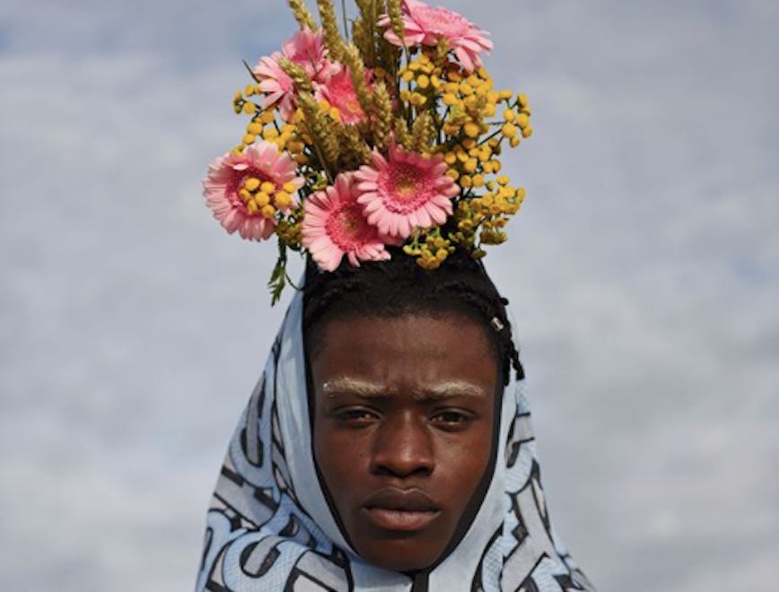 plant person human flower blossom flower arrangement