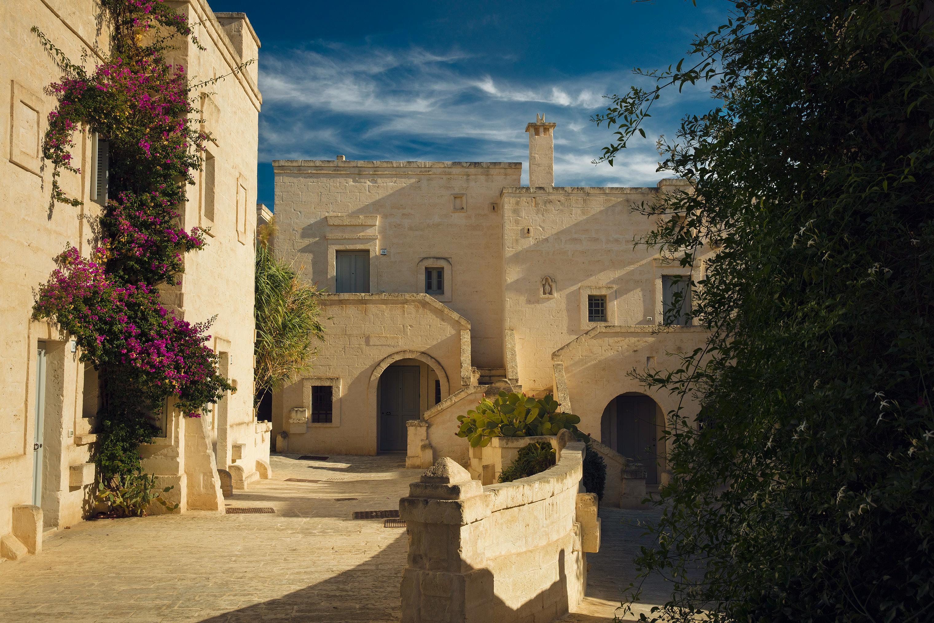 flagstone walkway path building architecture