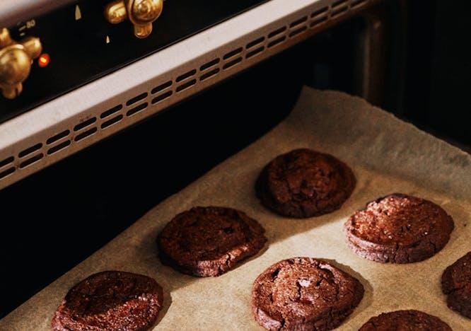 dessert food chocolate cookie biscuit