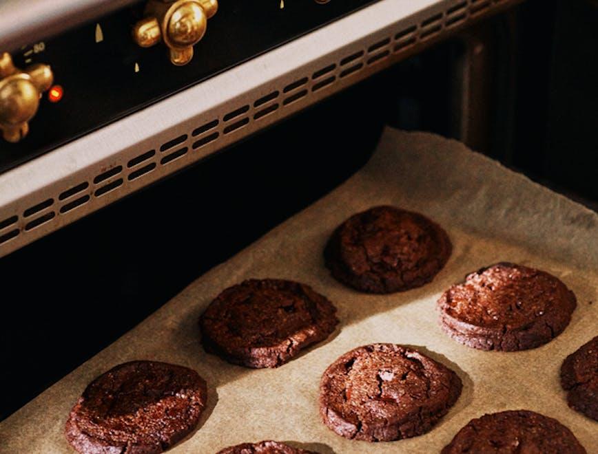 dessert food chocolate cookie biscuit