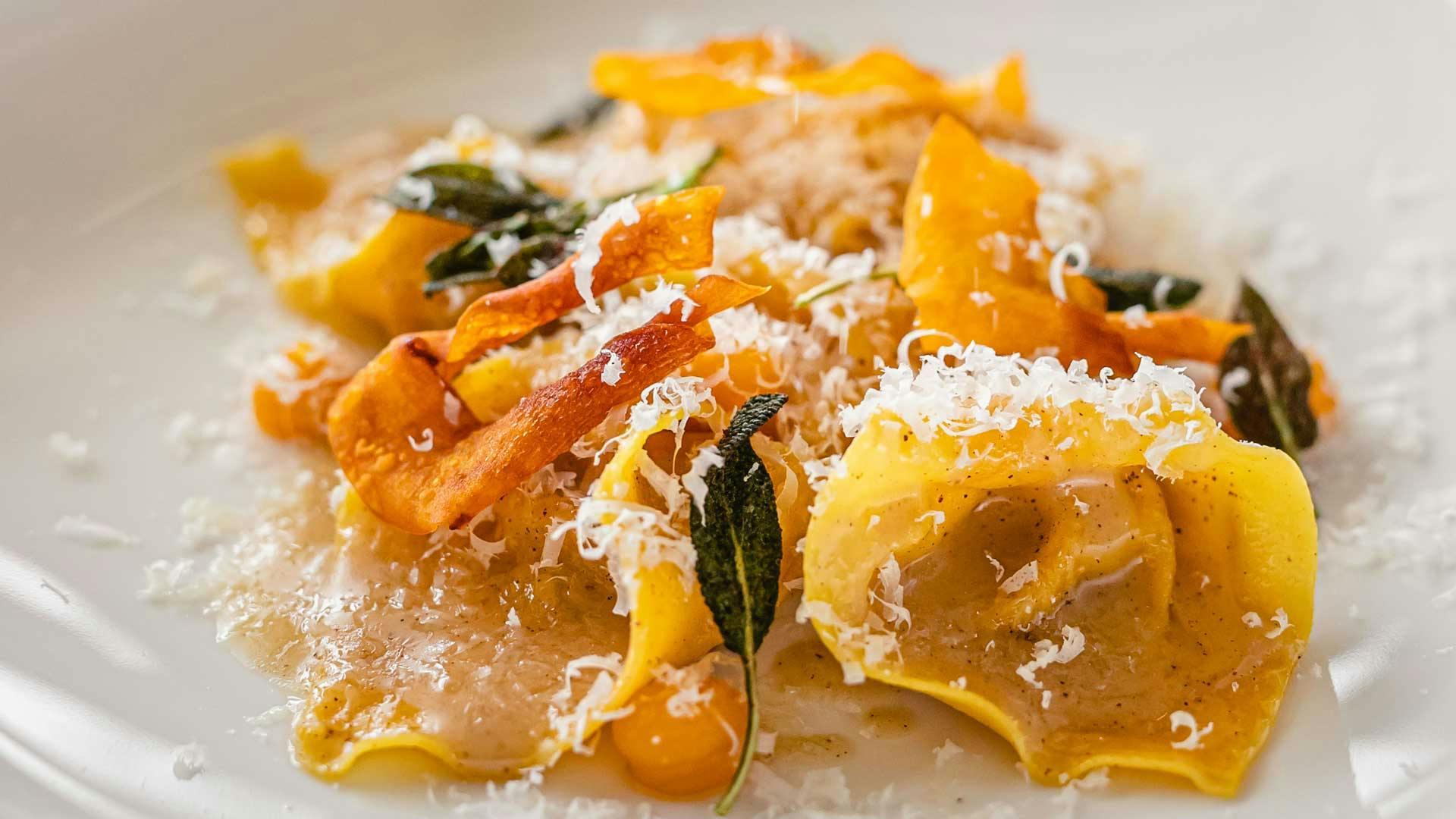 pasta food ravioli