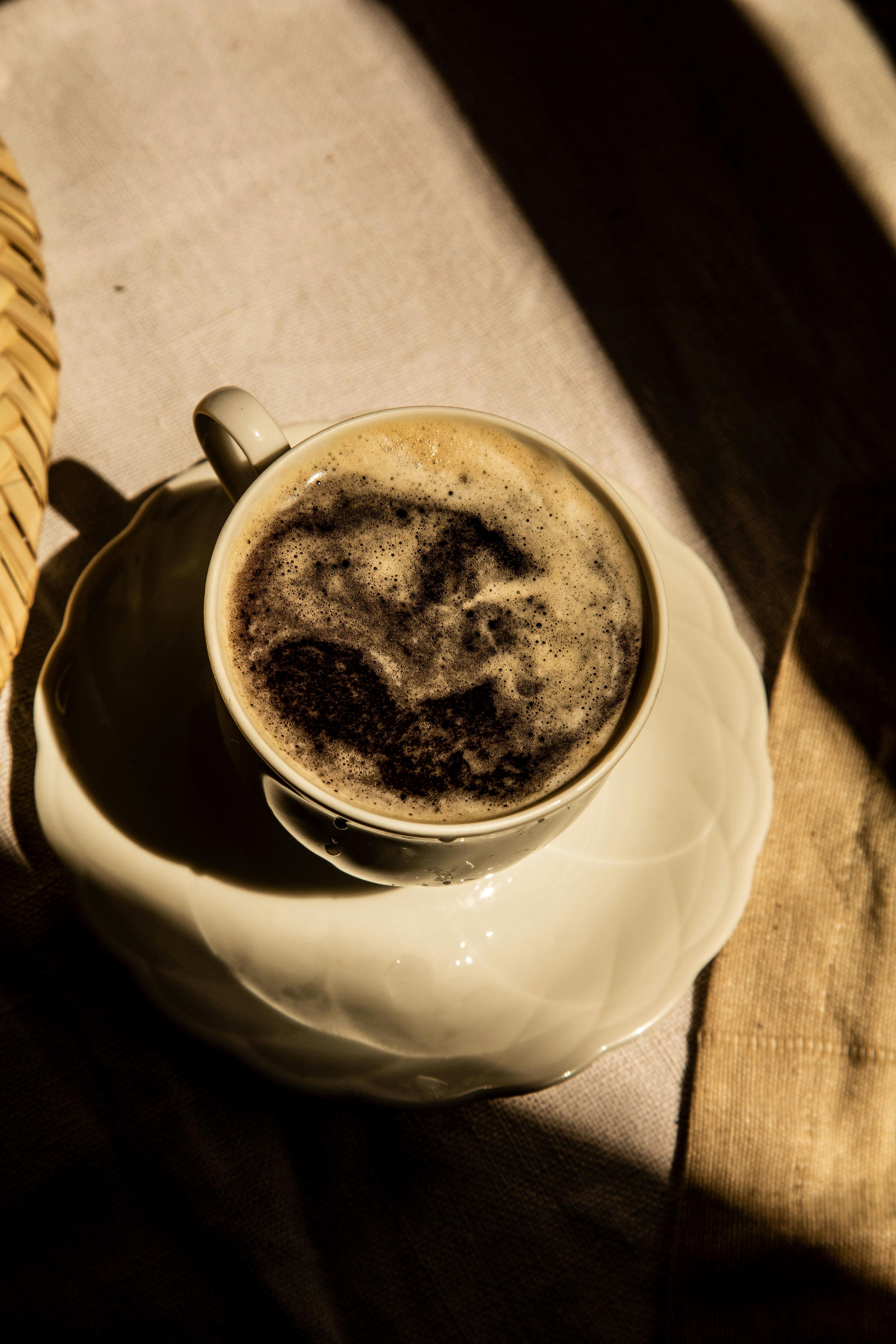 saucer pottery coffee cup cup