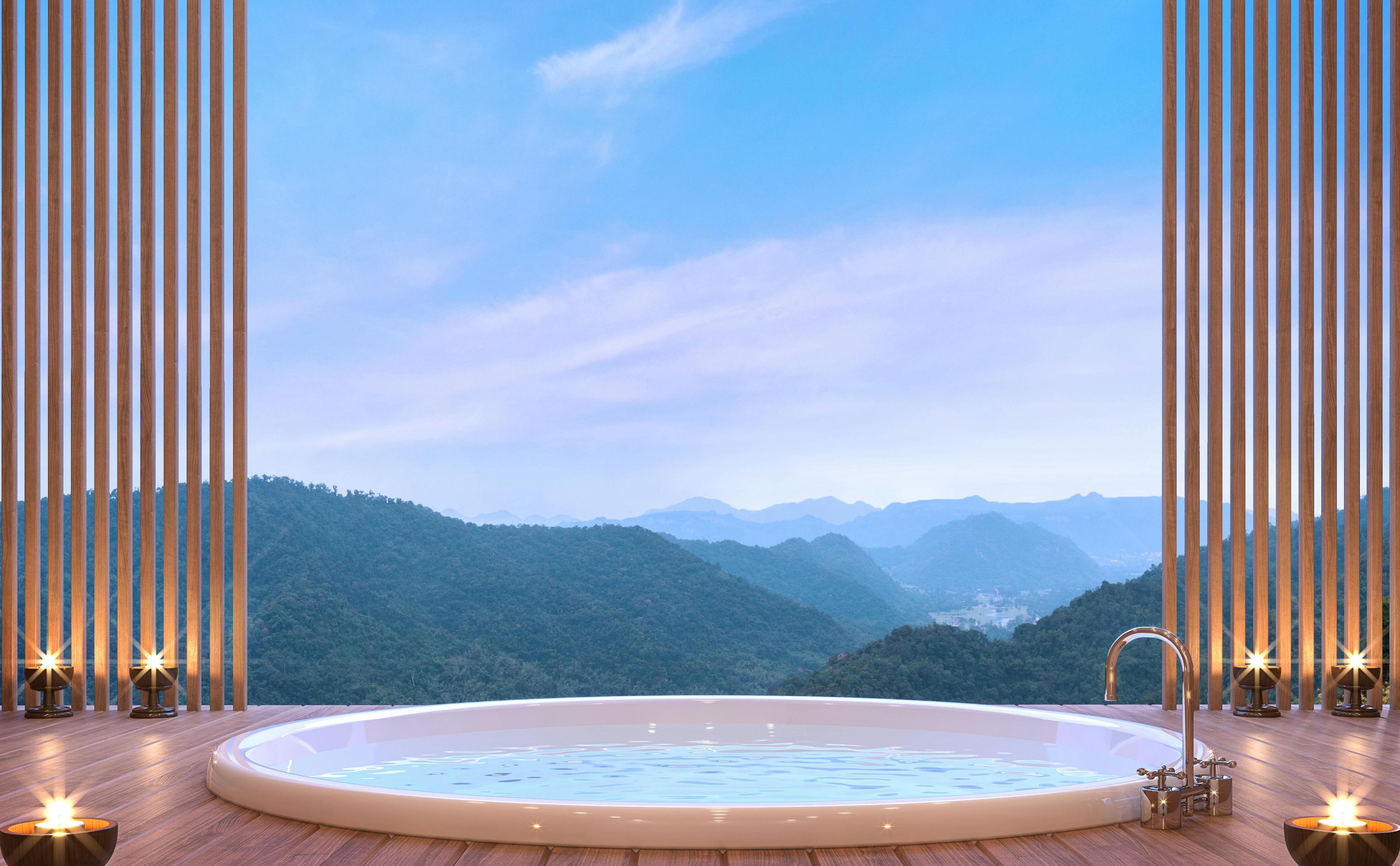 jacuzzi hot tub tub