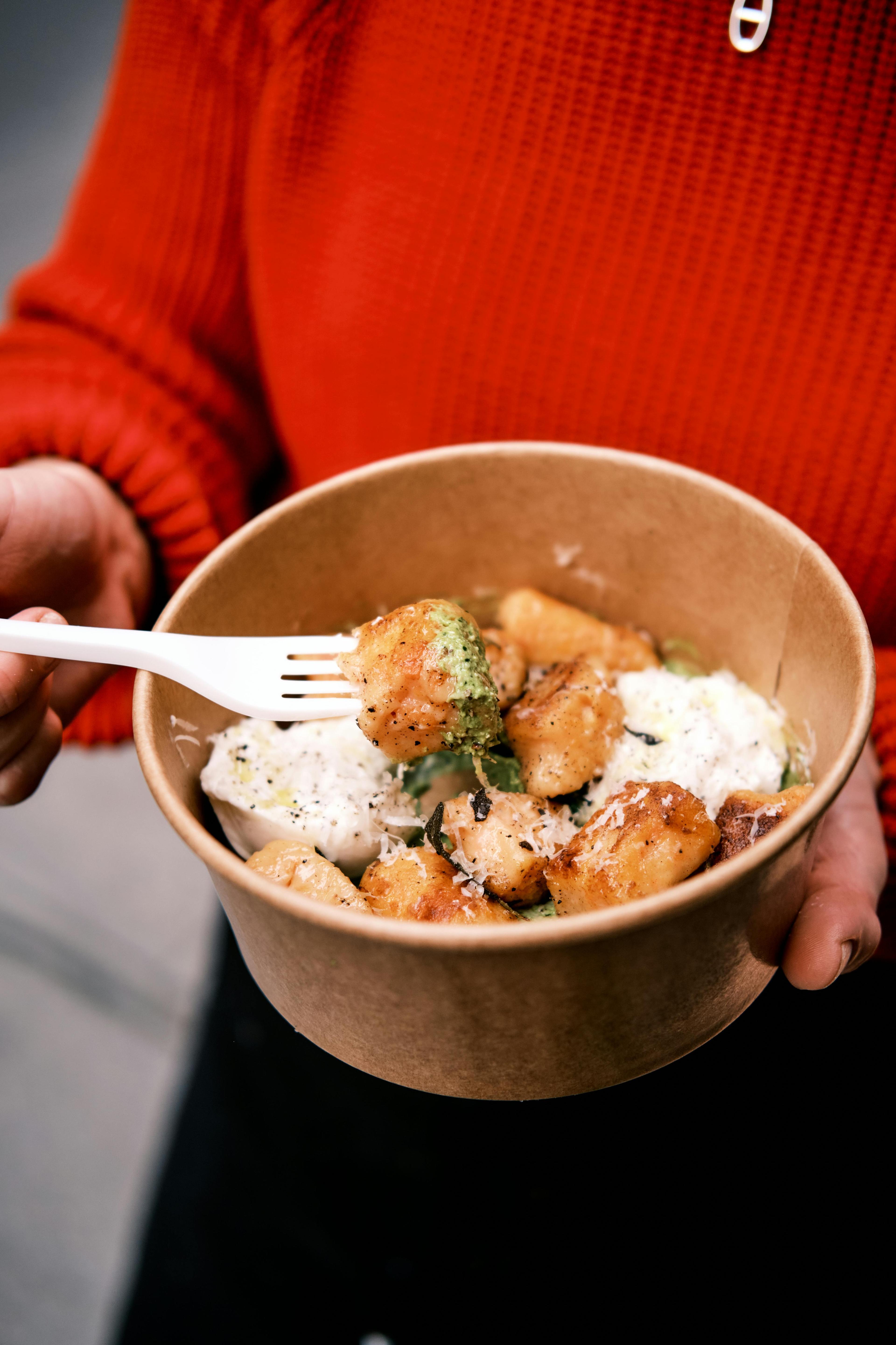 bowl food meatball