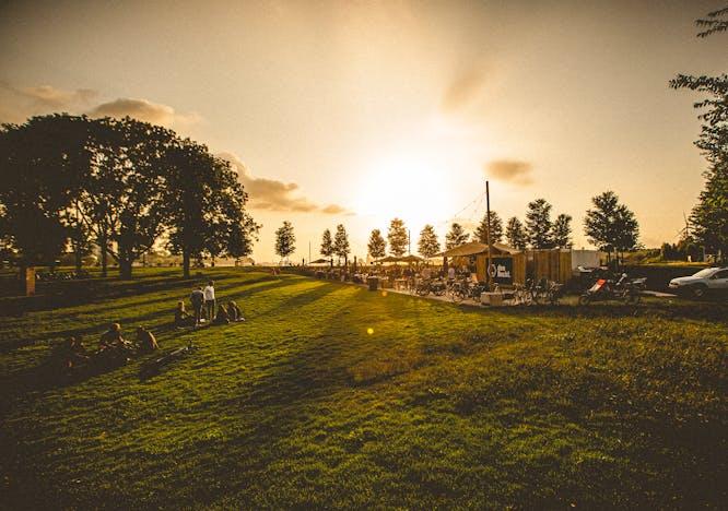 nature grassland field outdoors person countryside meadow farm rural flare