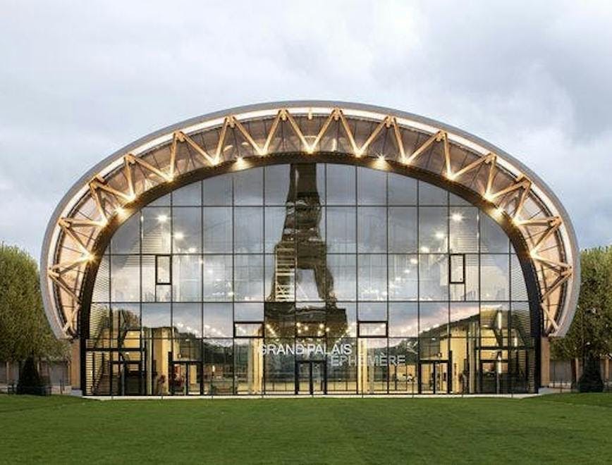 building hangar architecture bridge