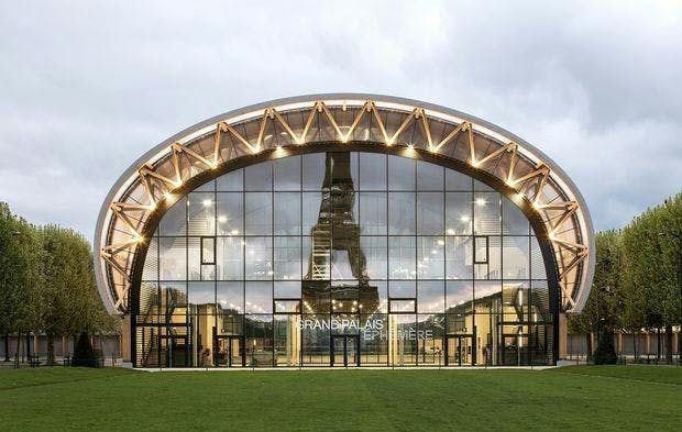 building hangar architecture bridge