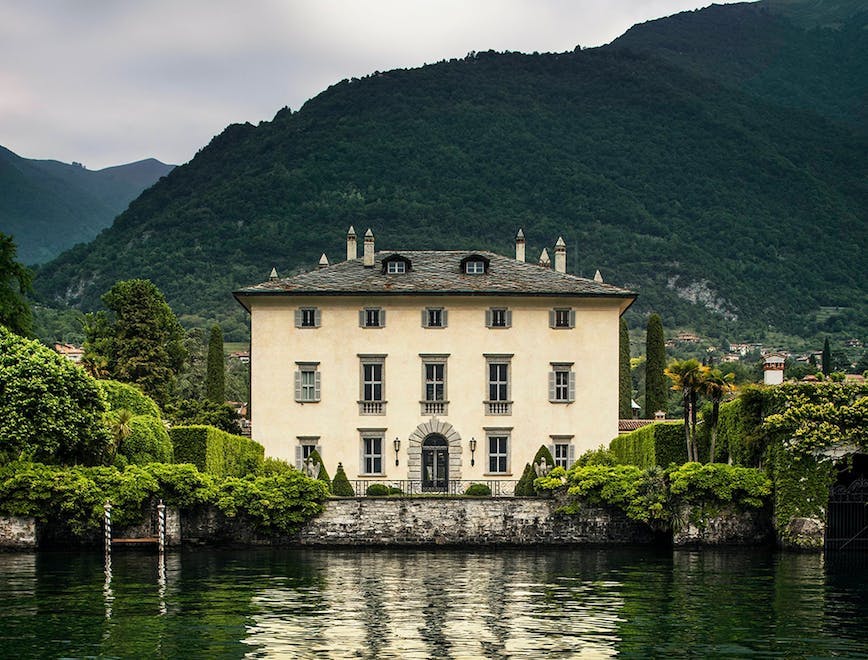 castle building architecture nature outdoors fort moat water