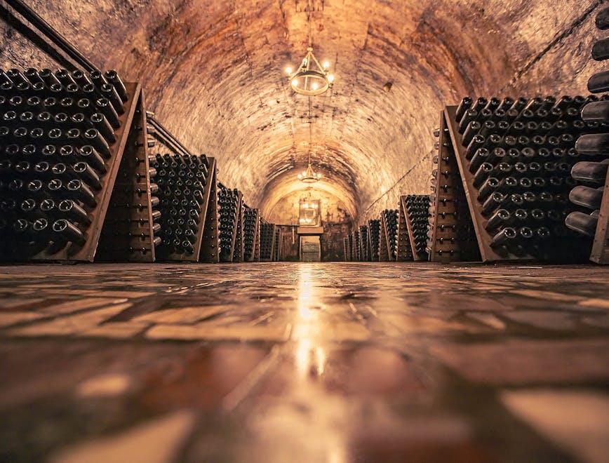 corridor crypt flooring