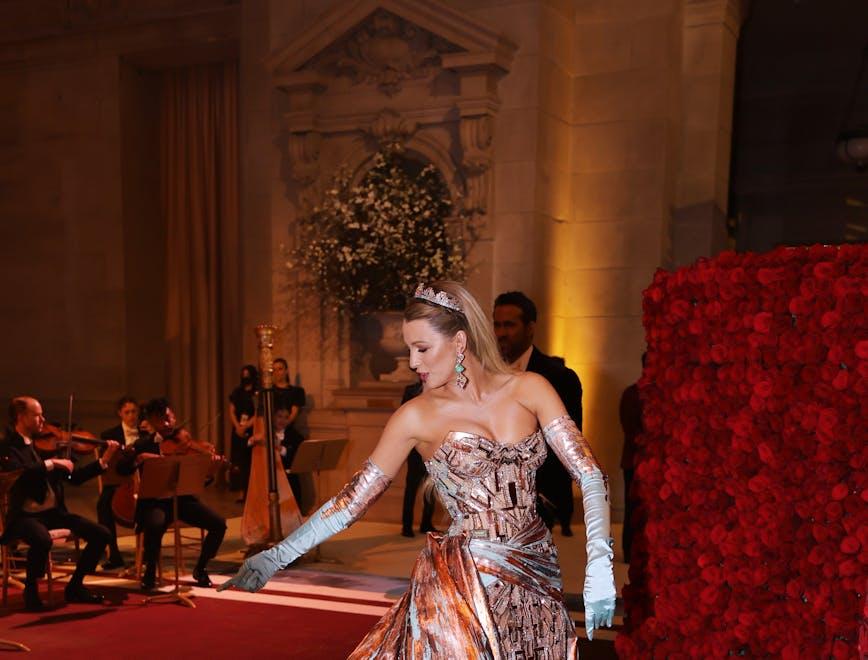 Blake Lively en Atelier Versace au Met Gala 2022.