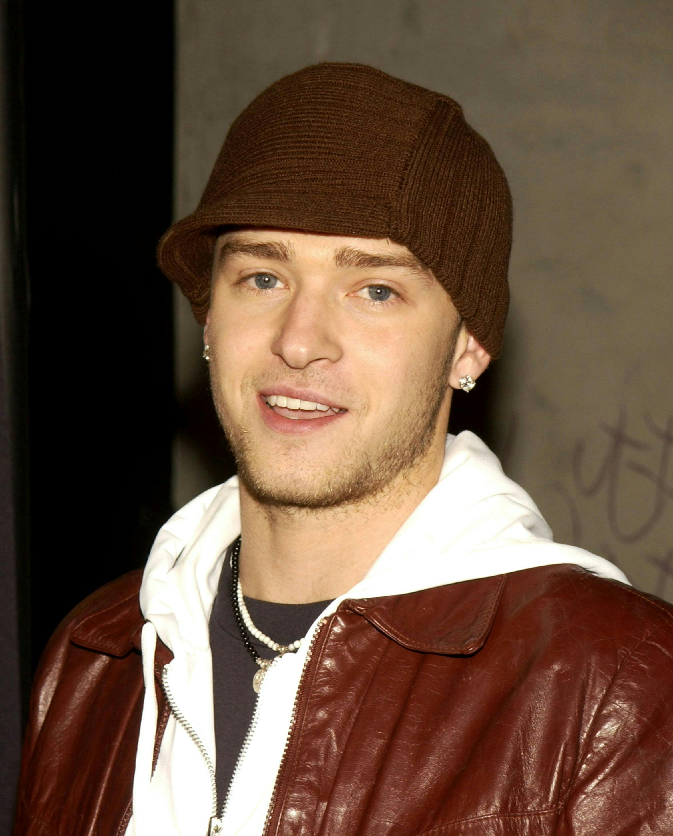 Justin Timberlake assiste aux Teen Choice Awards en 2002.