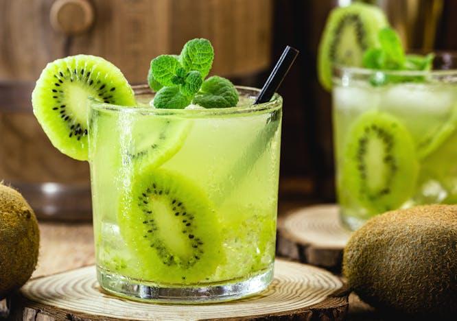 herbs plant fruit produce cocktail beverage alcohol mojito mint kiwi