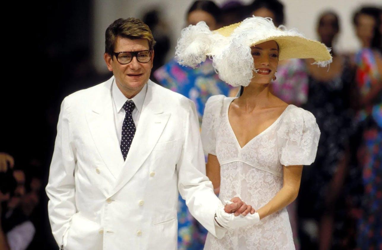 Yves Saint Laurent printemps-été 1994 © Getty Images.