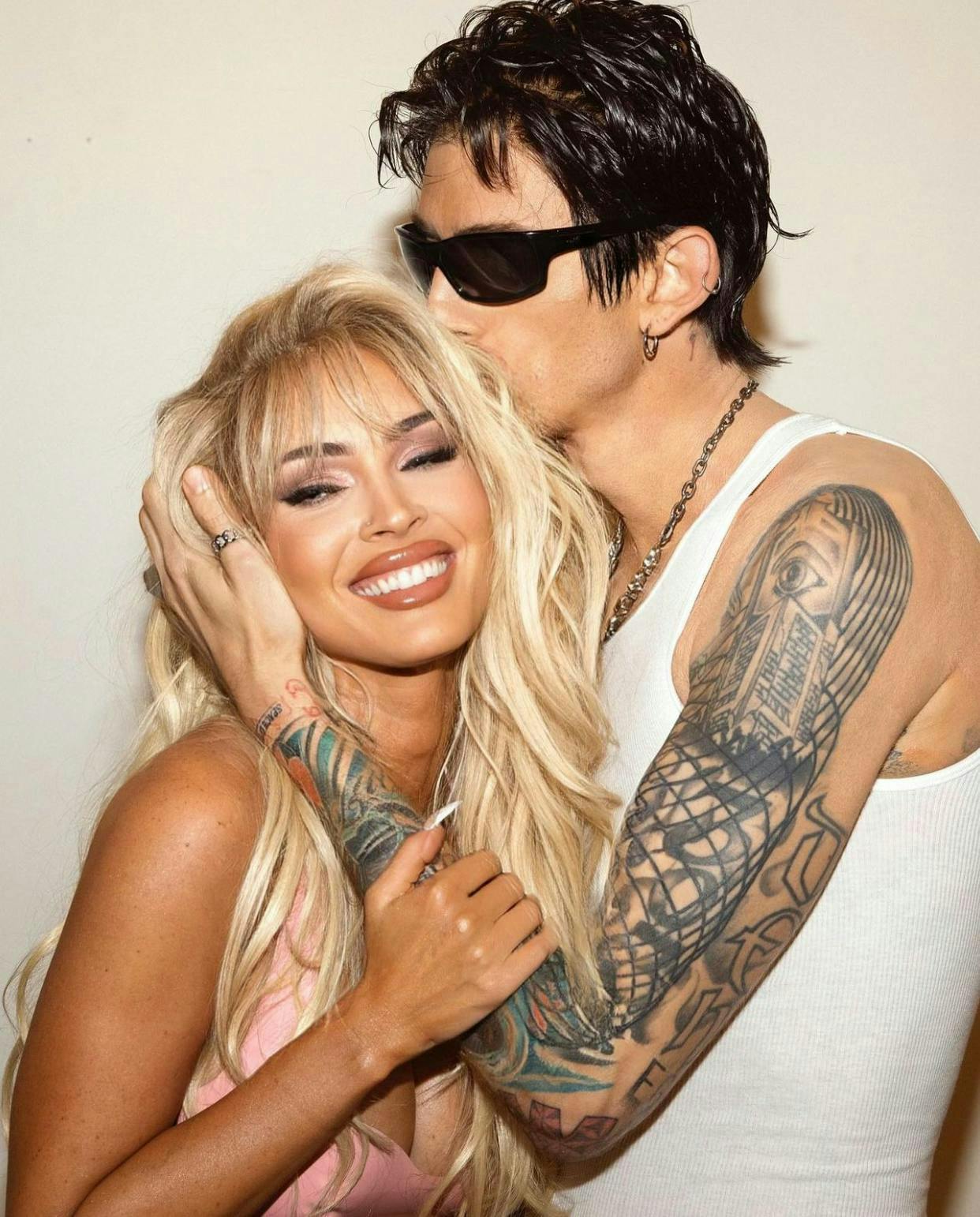 Megan Fox et Machine Gun Kelly en Pamela Anderson et Tommy Lee.