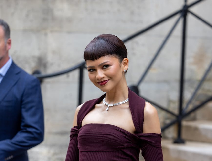 Zendaya au défilé Fendi Haute Couture printemps-été 2024.