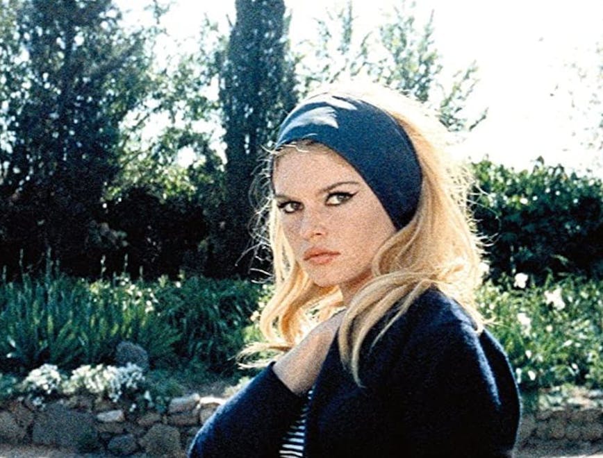 Brigitte Bardot dans "Le Mépris" (1963).