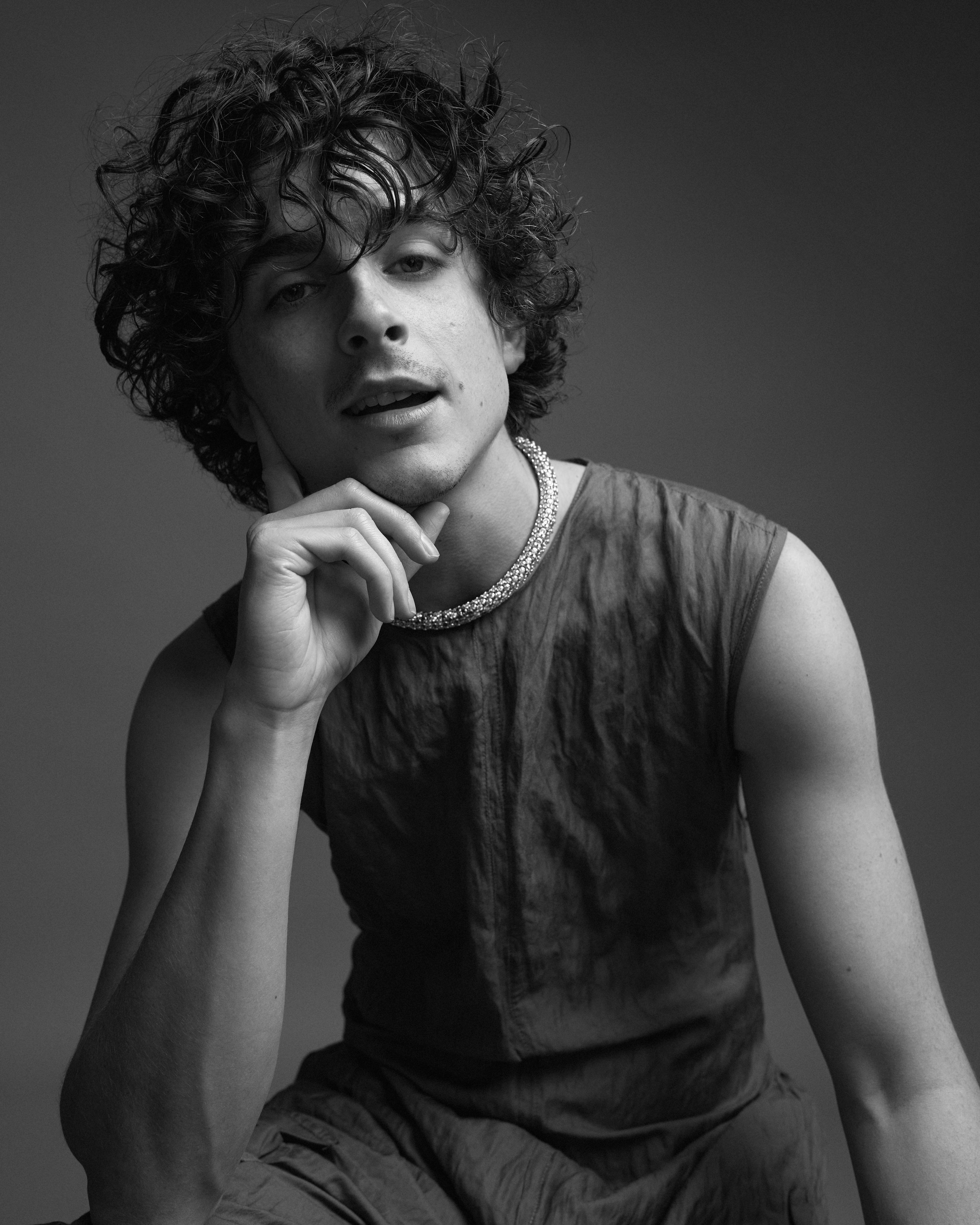 Timothée Chalamet en Cartier © Julian Ungano