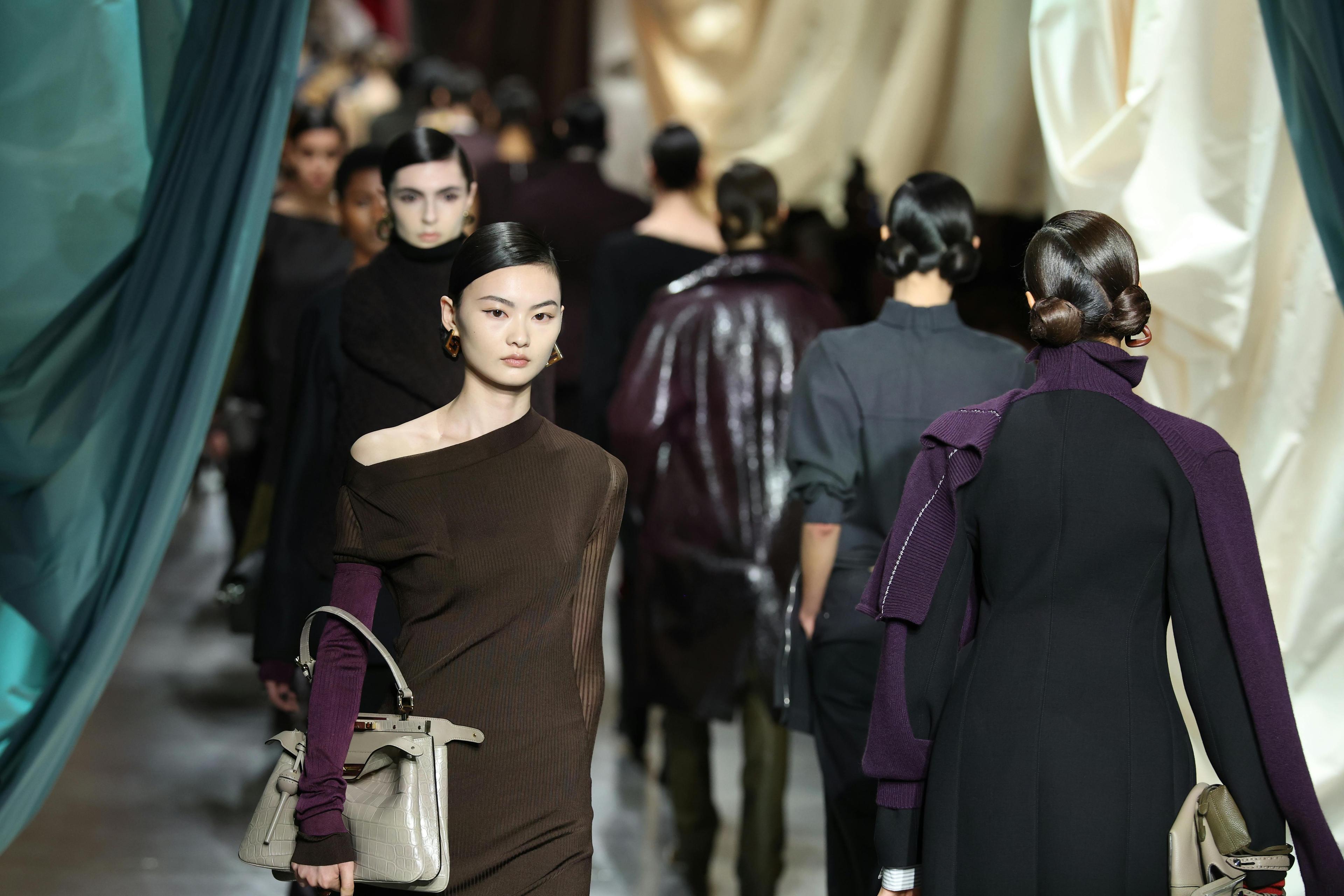 Défilé Fendi automne/hiver 2024. © WireImage