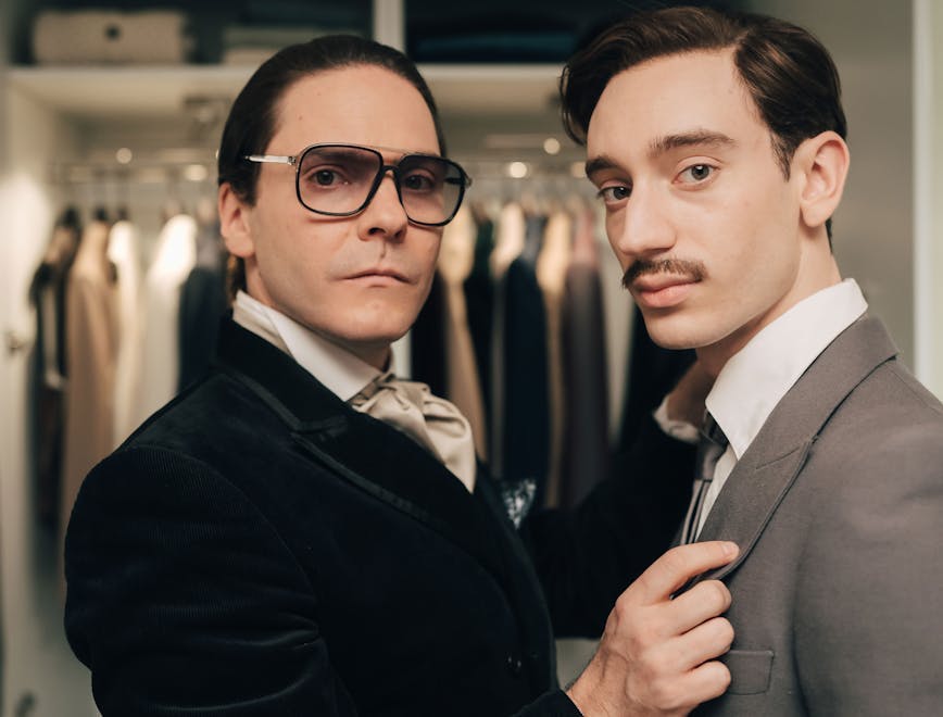 Daniel Brühl dans la série "Becoming Karl Lagerfeld".