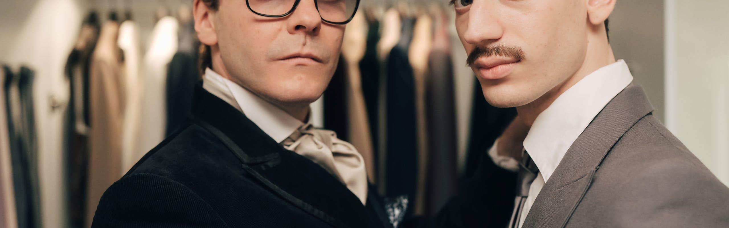 Daniel Brühl dans la série "Becoming Karl Lagerfeld".