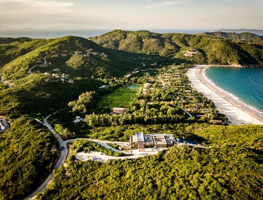 nature outdoors sea water shoreline coast aerial view