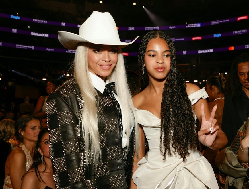 Beyoncé et sa fille Blue Ivy Carter. © Getty Images