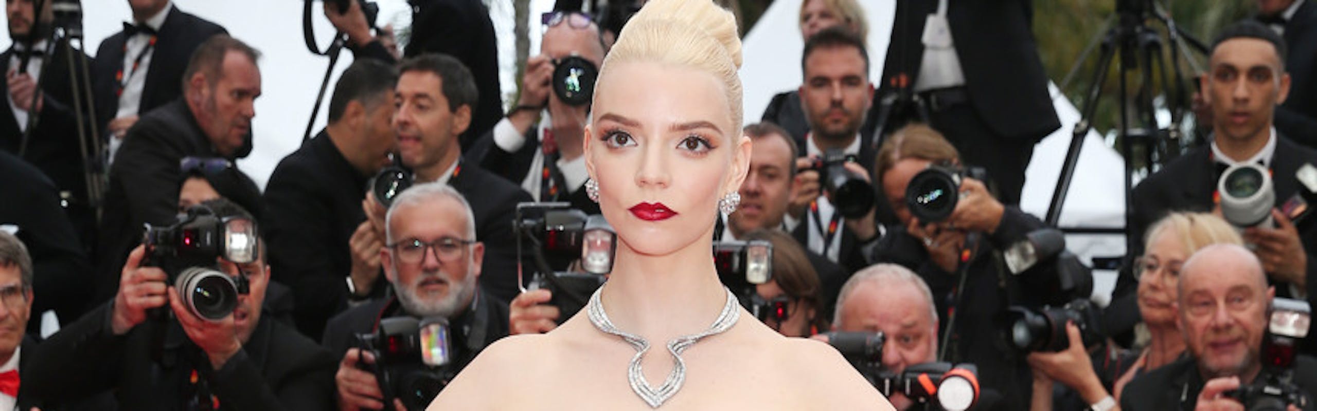 Anya Taylor-Joy en Dior.