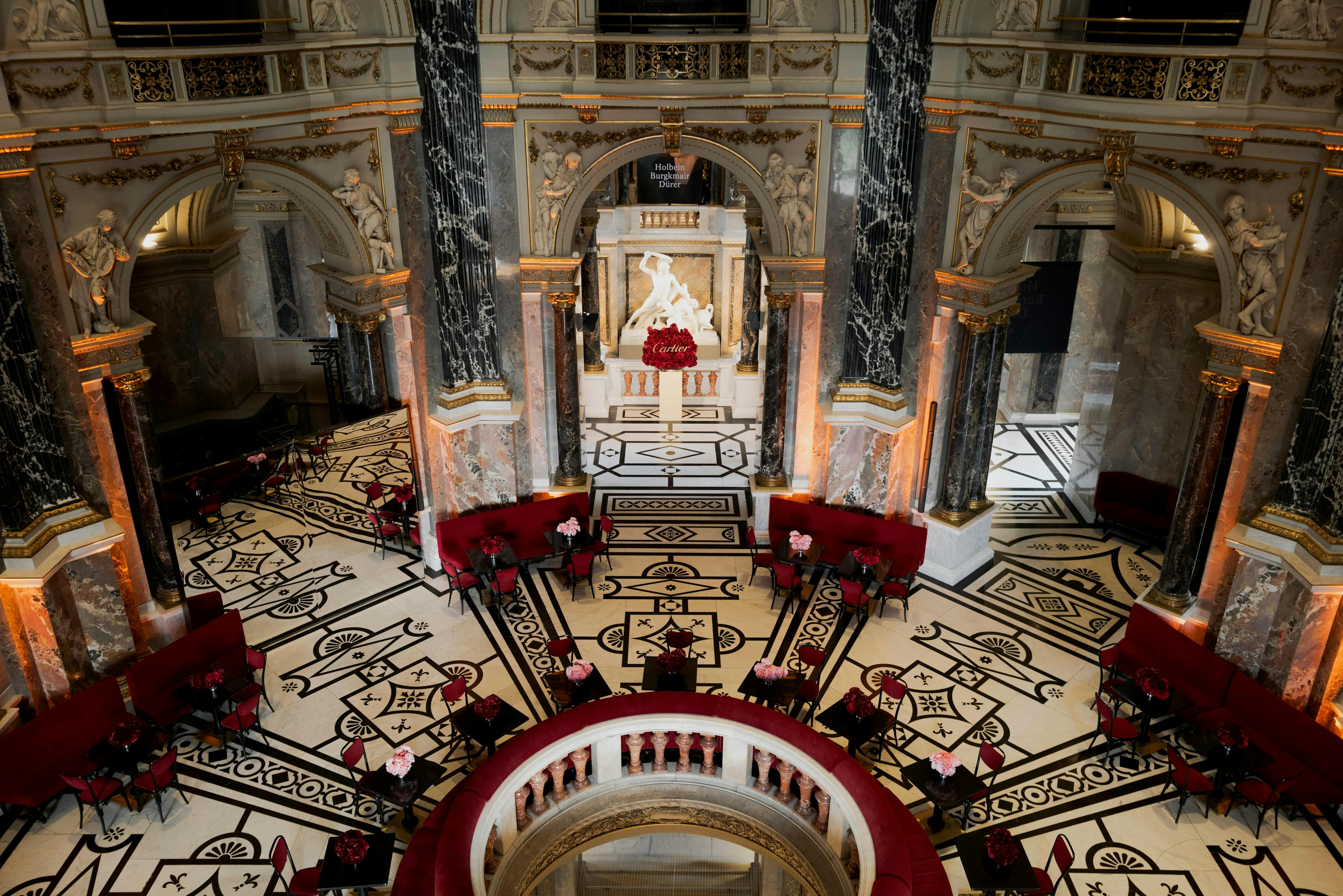 floor flooring handrail altar person corridor indoors interior design crypt staircase