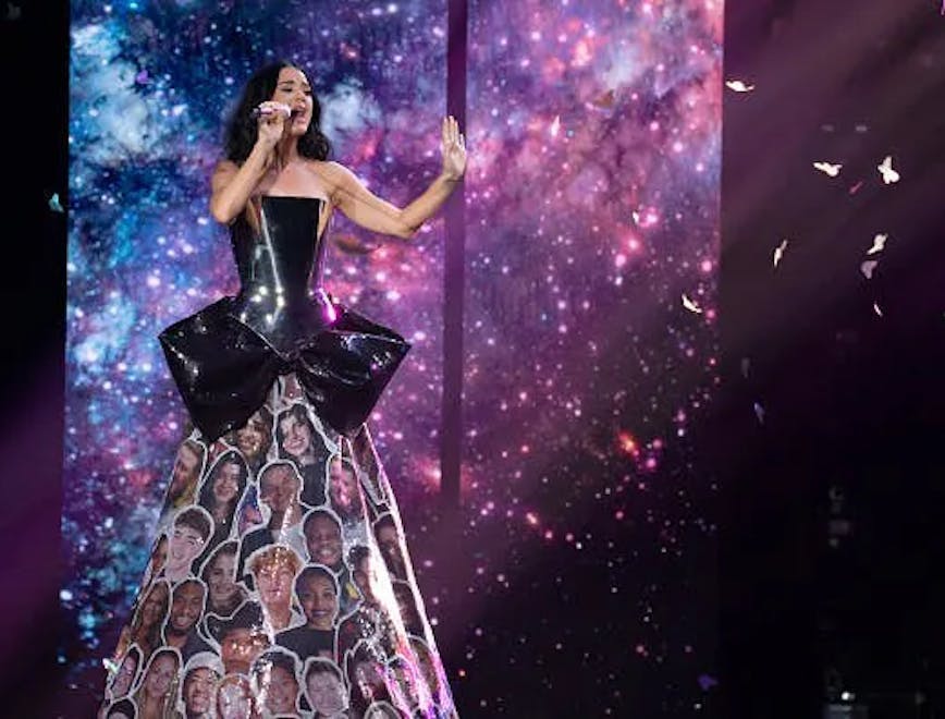 Katy Perry lors de la finale de l'émission "American Idol" en mai. © Getty Images