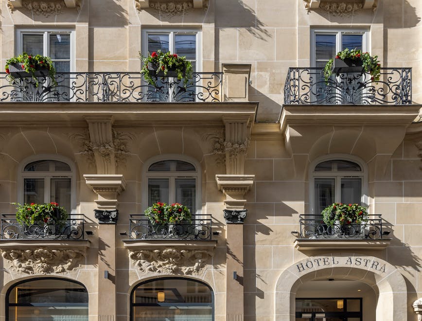 architecture balcony building city window urban