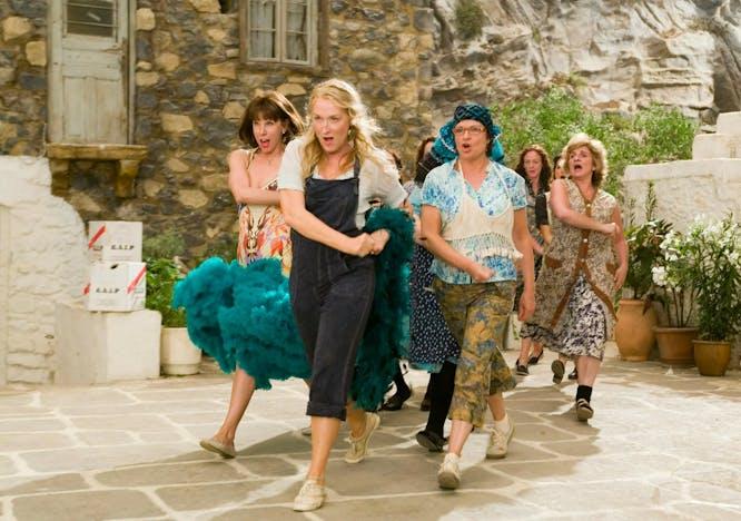 Image issue du film "Mamma Mia!" (2008).