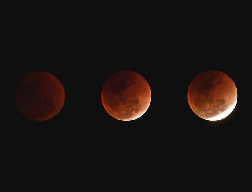 nature night outdoors astronomy moon eclipse lunar eclipse